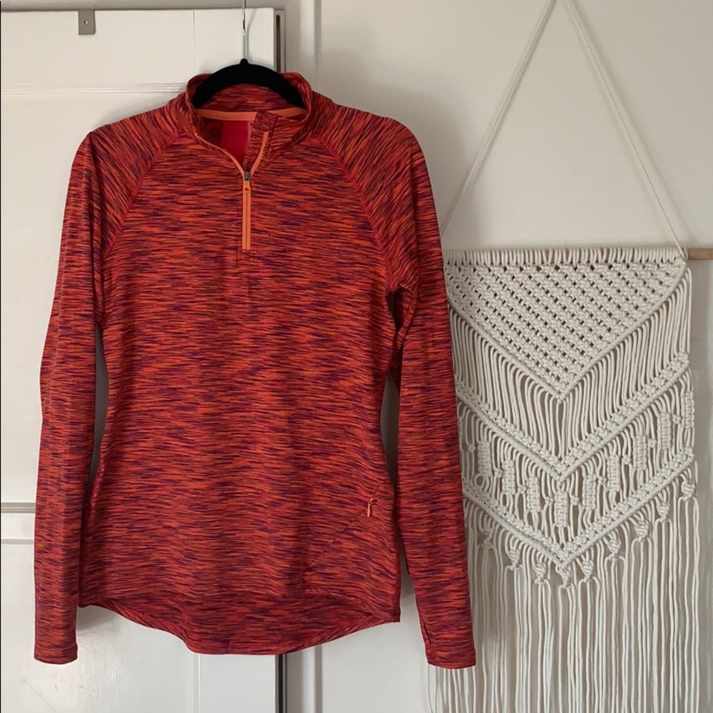 ROXY dry fit quarter zip long sleeve